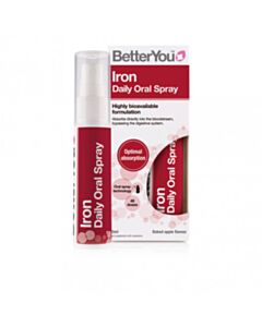 BetterYou Iron Daily Oral Spray and packaging