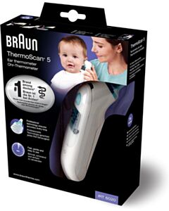 Braun IRT6020 Thermoscan 5 Digital Ear Thermometer