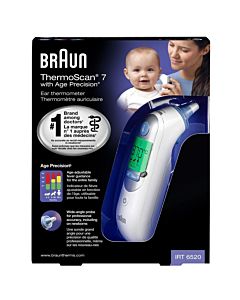 Braun Thermoscan 7 Digital Ear Thermometer with Age Precision
