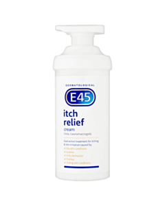 E45 Itch Relief Cream - 500g - with pump dispenser