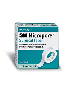 Numark 3M Micropore Tape 1.25 x 5m