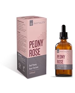 Phytality Peony Rose Extract 100ml dropper bottle and box