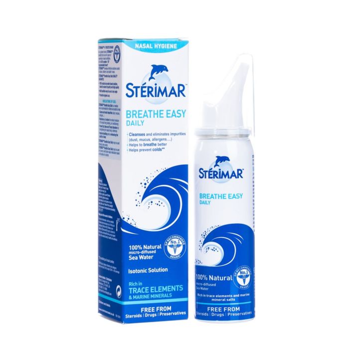 Sterimar Breathe Easy Daily Spray - Isotonic Nasal Hygiene